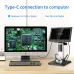 MK10 10.1 Inch IPS Screen Digital Microscope Adjustable LED HD Camera Type-C Interface Compatible with WindowsMac