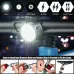 Smart Bike Taillight 12 LELamp Beads 6 Light Modes 500mAh Battery Waterproof Bicycle Warning Light for Electric Bike Mountain Bike