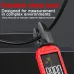 ZL33A ZL33B Rotating Clamp Meter 200A AC DC Current Voltage Tester 600V NCV Function Temperature Measurement Shockproof Case Compact Design Professional Electrician Tool