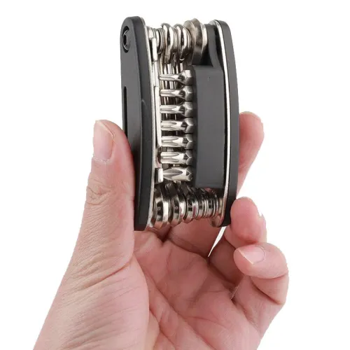 BENGGUO 21 in 1 Bicycle Repair Tool Kit Foldable Hex Wrench for MTB Mountain Road Bike Screwdriver Multi Function Tools Set