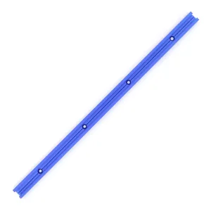 Universal Double Cut Profile T Track with Predrilled Mounting Holes and Screws 3/4" Width x 3/8" Thick for Drill Press Table and Router Table