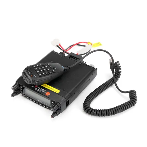 TYTECH TH-9800 Plus Walkie Talkie Quad Band Mobile Radio 29/50/144/430MHz 50W Long Range Full Duplex Detachable Panel 800 Channels Vehicle Communication