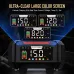 Rjtianye RJ-E121501A 12V 15A 24V 8A Battery Charger 9 Stage Smart Charging Large LCD Screen Car Motorcycle SUV Truck Lead-Acid LiFePO4