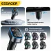 ESSAGER F748 bluetooth 5.3 FM Transmitter 2USB-A+USB-C PD3.0 QC3.0 FCP AFC iP2.4 USB Car Charger LED Digital Display Support TF Card/U Disk Wireless Radio Adapter HiFi Music Play Car Kit With Mic Hands Free Calls