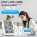 Tuya WiFi+RF433 Temperature & Humidity Sensor Sets Screen Display Monitor Main Sub devices Kits Indoor Outdoor Hygrometer Works With Alexa Google Home