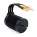 SURPASS HOBBY M2845/M540 All Black Waterproof Brushless Motor W/ M45A Waterproof ESC 4.0 Connector Suitable for 1/14 Model RC Car Parts