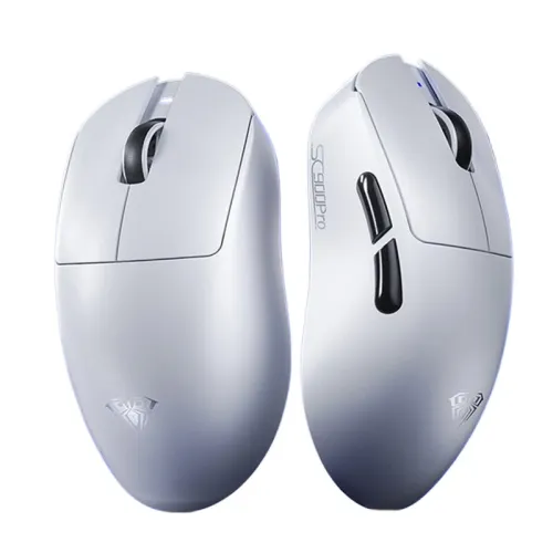 AULA SC900 Pro Wireless Mouse Tri-Mode 8KHz Polling Rate PAW3395 Sensor 26000 DPI 50g Lightweight Dual Battery Rechargeable Gaming Mice for PC Laptop Computer