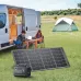 UDirect Aferiy Foldable Solar Panel 200W, Lightweight Solar Panel with 5 Outputs, with Multi-Contact 4 Output/DAdapter for Power Station, Solar Generator, Camping, Motorhome, Boat, Power Outage, Outdoor, Garden