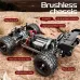 SCY 18108 PRO RTR 1/18 2.4G 4WD 50km/h Brushless RC Car Off-Road Truck LED Lights Full Proportional Vehicles Models Metal Differential Drive Shaft Gear Toys