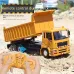 Ao Hai 3831E 3854E 3856E 3865E RTR 1/18 1/20 1/24 2.4G 8CH/12CH RC Car Alloy Excavator Crane Mixer Dump Flatbed Truck LED Light Sound Engineering Vehicle Desktop Toys Model Collection Gift For Boys