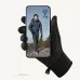 Golovejoy Warm Gloves Touch Screen Windproof Plus Velvet Wear-Resistant Gloves for Cycling Driving Running Hiking