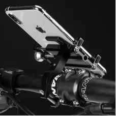 ROCKBROBike Holder Aluminum Alloy 360 Rotation Bracket Five Claws Stability Shockproof Easy installation Bike Phone Holder