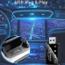 LAESD Q1BP 4-in-1 Wireless CarPlay Android Auto MirrorLink AirPIay Adapter Convert Wired to Wireless USB Plug and Play BT5.0