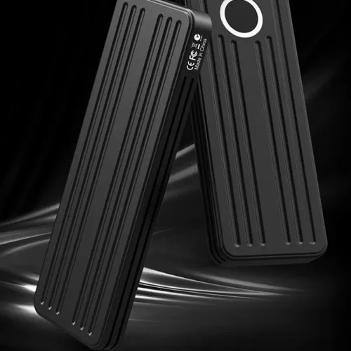 M.2 NVMe High Speed SSD Enclosure USB3.2 Gen2 Type-C 10Gbps Aluminum Alloy up to 8TB Portable External SSD Case for Laptop Phone Monitor