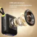 AWEI KA20 Portable Speaker Integrated Two Cables Speaker bluetooth Speaker Polymer Diaphragm RGB Light 4500mAh Battery TWS Pairing Support USB TF Card Playback Outdoors Handheld Speakers