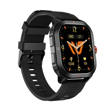 Weofly Pioneers 1.95inch AMOLED Display bluetooth Call Heart Rate Blood Pressure Blood Oxygen Monitor Sleep Monitoring Stress Tracking Female Health Breathing Exercise Multi-sport Modes IP68 Waterproof Smart Watch