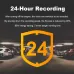Car Dash Cam GPS WIFI 24h Record Front 2K/3K/4K Rear 1080P Dual Camera Driving Recorder G-Sensor Night Vision WDR Car DVR