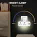 LDNIO SC2311 Power Socket Universal 2 Outlets 20W PD QC3.0 3USB Wall Charger Power Strip Adapter Multiple Plug Expander
