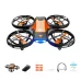 4DRC V8 Mini WiFi FPV with HD Camera Gesture Control Stunt Tumbling Colorful LED Lights Grid Full Protection Child Gift RC Toys Drone Quadcopter RTF