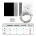 YJ508 Tuya WiFi Thermostat Smart Home Thermoregulator for Gas Boiler/Electric/Water Heating Temperature Controller APP Remote Voice Control with Alexa Google Home