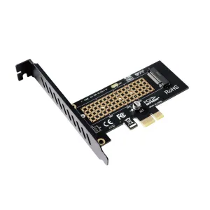 JEYI SK1/SK4 SSD Adapter Card M.2 NVME to PCI-E4.0 X1X4X8X16 40Gbps Expansion Card Compatible with 2230/2242/2260/2280