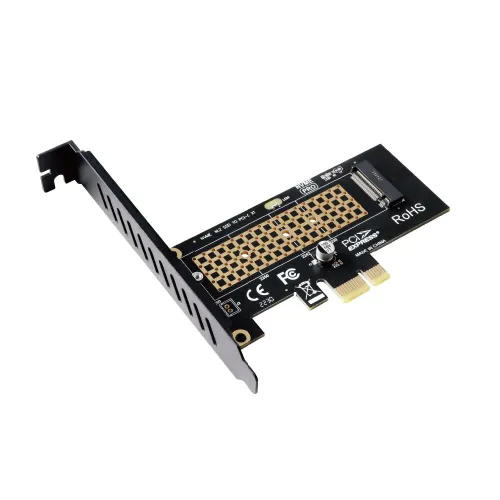 JEYI SK1/SK4 SSD Adapter Card M.2 NVME to PCI-E4.0 X1X4X8X16 40Gbps Expansion Card Compatible with 2230/2242/2260/2280