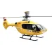 ROBAN EC135 450 Class 2.4G 11CH Yellow Red Tail 4 blades GPS Stabilized Scale RC Helicopter RTF With X2 Flight Controller