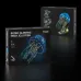 TUOMU T1127 Biomimetics Mechanical Illuminated Jellyfish Building Block Assembly Kit Creative Night Light Desktop Ornament for Children Gift