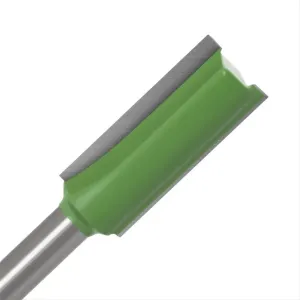 7PCS Straight Cut Router Bit Set Sturdy Tungsten Carbide 1/4" Shank Double Flute Milling Cutting Tools for Woodworking Engraving Trimming Efficiency Precision