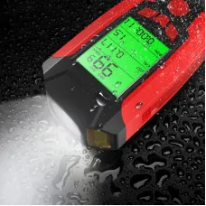 BIKIGH3-in-1 350LM COB Bike Light + USB Horn Lamp + Speed Meter LCScreen 5-Modes Waterproof Bicycle Headlight With Horn