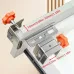 2pcs Adjustable Drawer Front Clamps Stainless Steel DIY Cabinet Assembly No Tools Needed Fits 10-30mm Panels Furniture Assembly