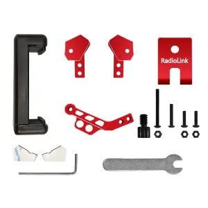 Radiolink RC8X Transmitter Holder Mount Monitor Display Phone Bracket CNC Aluminum Alloy Bracket for RC8X Remote Controller