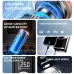 150PSI Multi-Functional Car Tire Inflator High-Pressure Portable Fast inflation Air Pump Built-in LED Emergency Light