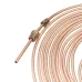Universal 25Ft Copper Nickel Brake Line Tubing Kit 3/16" OD with 15Pcs Nuts