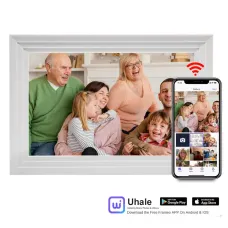 10-inch Smart WiFi Touch Digital Photo Frame Cloud Digital Photo Frame 1280*800  IPS LCD Touch Screen Built in 32GB  Storage Share Photos Via App