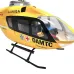 ROBAN EC135 450 Class 2.4G 11CH Yellow Red Tail 4 blades GPS Stabilized Scale RC Helicopter RTF With X2 Flight Controller