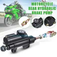 Motorcycle Rear Foot for Hydraulic Brake Pump ATV Refit Brake Master Cylinder Pump Kit