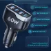 60W Car Charger Fast Charging Dual Pd 30W + Dual QC 3.0 18W Car Charger USB Car Charger for Android for iPhone