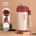 IPRee 450ml Ceramic Coffee Mug Temperature Display Thermos Cup 316 Stainless Steel Water Cup Portable Heat Preservation