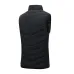 TENGOO 35 Zones Black Electric Heated Vest for Men Women 5-control DCharging Unisex Washable Outdoors Winter Warm Heating Clothing