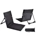 Folding Chair New Lightweight Foldable Beach Chair With Backrest Camping Seat Outdoor Beach Garden Lounger Portable Chair Floor Mat Lawn Chair