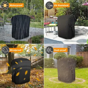 43 inch Outdoor BBQ Gas Grill Cover Heavy Duty Protection Waterproof Anti-UV