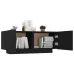 TV Cabinet Black 39.4"x14"x16" Chipboard