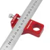 Combination Square 0-300mm Carpenter Square Angle Ruler 45/90 Degree Marking With Precision Etched Scales