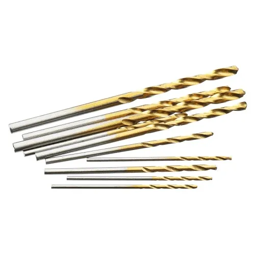 60PCS 1/1.5/2/2.5/3/3.5mm High Speed Steel Twist Drill Bit Professional Titanium Coated Drill Bit Tools Quality Power Tools