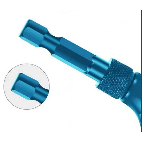 Deburring External Chamfer Tool Metal Edge Burr Removal Tool Hex Shank Triple Flute Deburring Drill For Repair Bolt Thread Parts