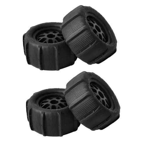 4PCS Tires Wheels All Terrain Universal Off-Road for MJX 16207 16208 HBX 16899 16890 Wltoys 144001 1/14 1/16 1/18 High Speed RC Cars Vehicles Models Spare Parts