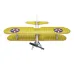 Dancing Wings Hobby E25 Stearman PT-17 Kaydet 450mm Wingspan PP Material RC Airplane Biplane Flying Wing KIT/ KIT+Power Combo