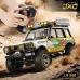 JXC LR1801 RTR 1/18 2.4G 4WD RC Car Rock Crawler Off-Road Climbing Truck Mechanical Three Speed Full Proportional Remote Control LED Light Vehicles Models Toys