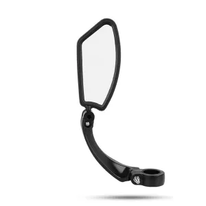 1PBike Rearview Mirror Mountain Bike HReflection Mirror 360 Rotation Wide Range Adjustable Mirror for Electric Bike